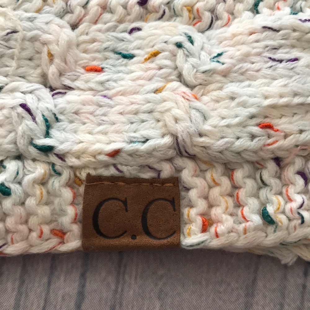 C.C Knitted Headband Ear Warmers - Picture 3 of 4